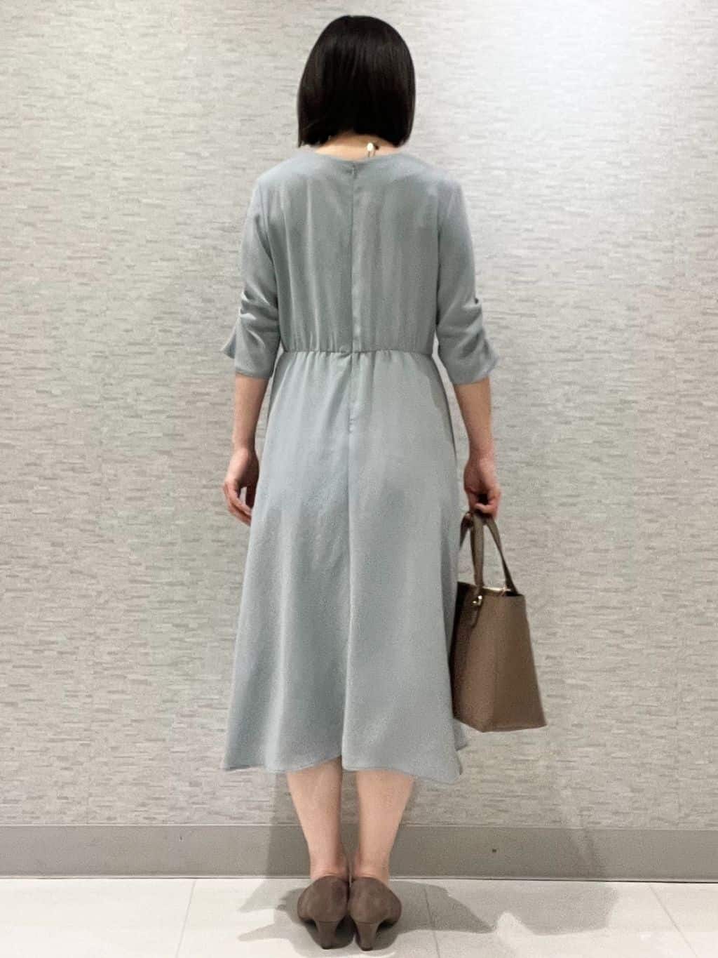 marikoさんの「Reflect｜【吸水速乾／防しわ】シルキープリーツワンピース」を使ったコーディネート