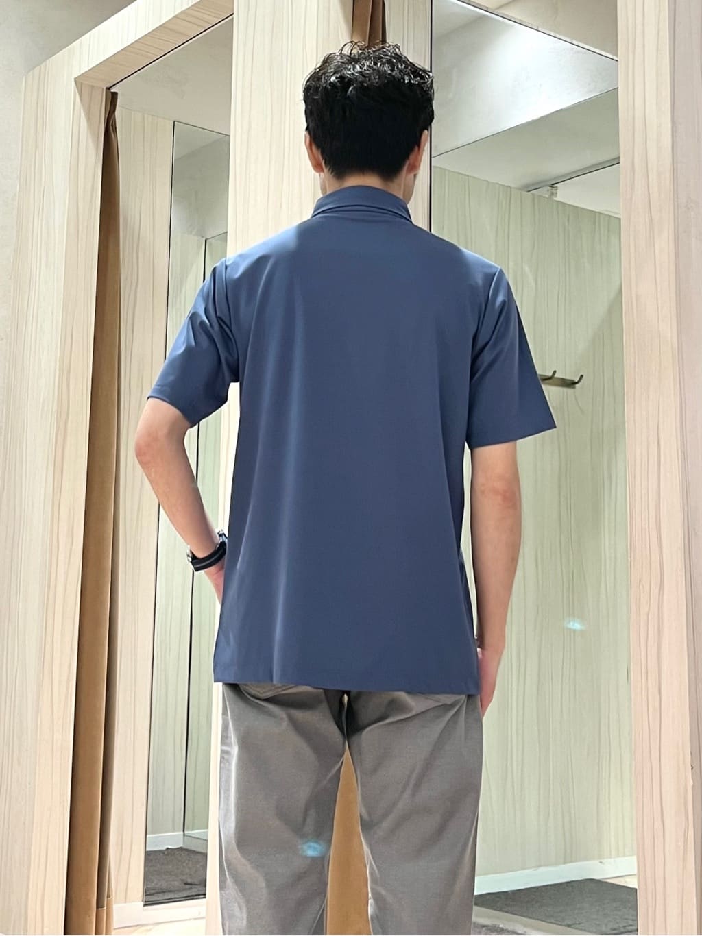 URAさんの「TAKEO KIKUCHI｜【Made in JAPAN】播州織 ストレッチ パンツ」を使ったコーディネート