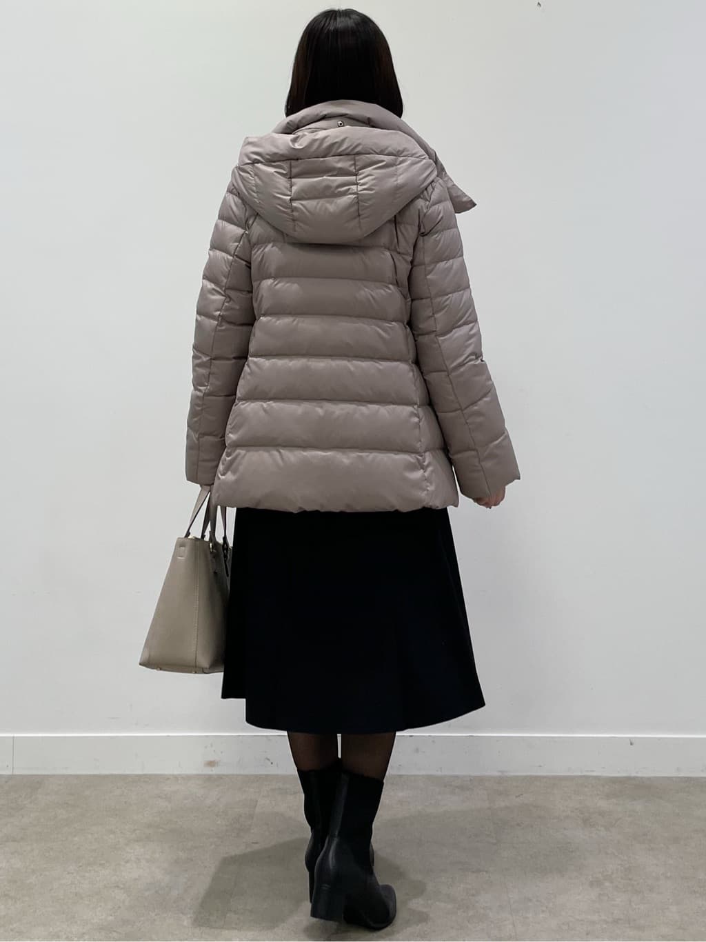 yukariさんの「Reflect｜【SS-4Lサイズ】フーデッドミドルダウンコート」を使ったコーディネート