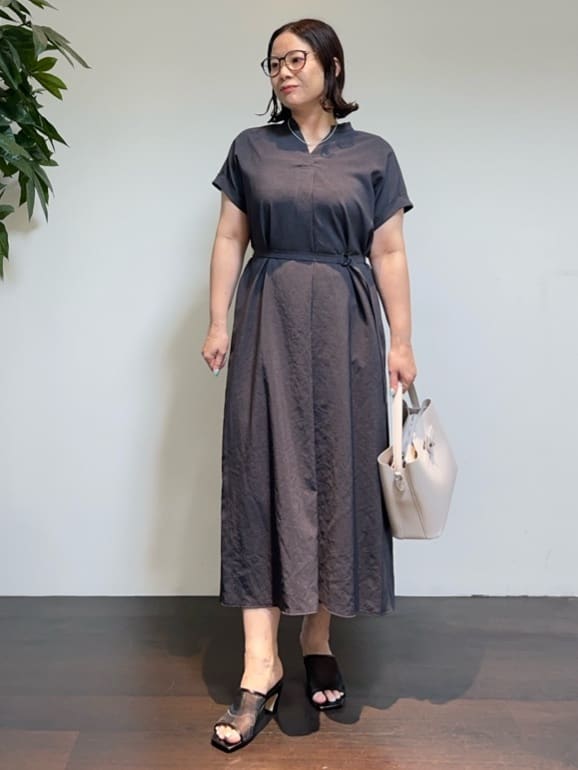 Asamiさんの「UNTITLED｜【前後2WAY/アンサンブル可/ゆったり】シアーカーディガン」を使ったコーディネート