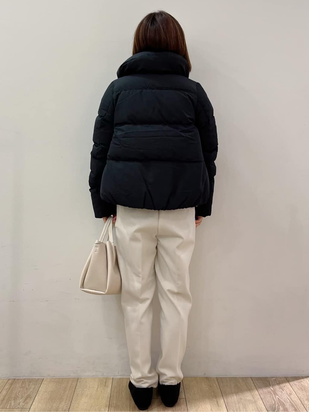 kcさんの「OPAQUE.CLIP｜KAWADAダウンショートコート【撥水／洗濯機OK／静電気防止裏地】《XS～LL》」を使ったコーディネート
