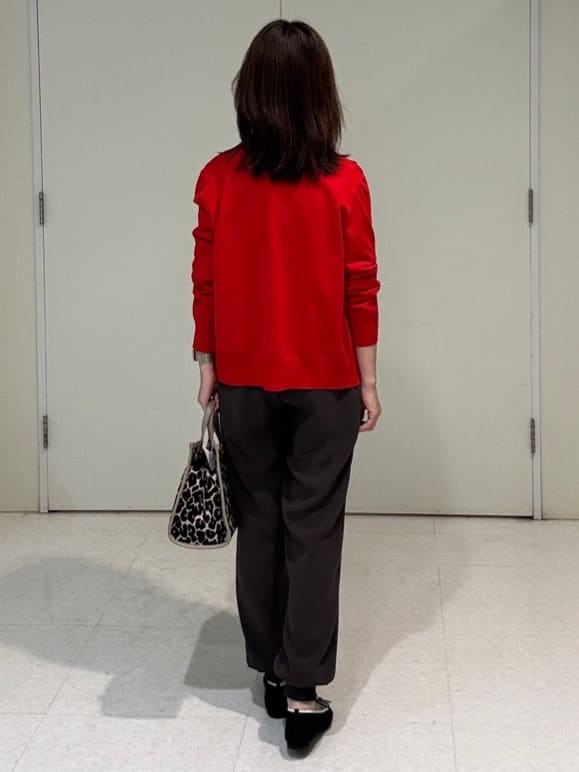 makiさんの「UNTITLED｜【アンサンブル可/薄手】ベーシッククルーネックカーディガン」を使ったコーディネート