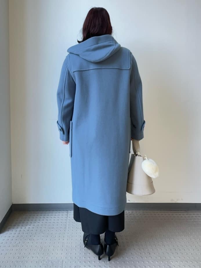 Asamiさんの「DRESSTERIOR｜Superfineリサイクルメルトンダッフルコート」を使ったコーディネート