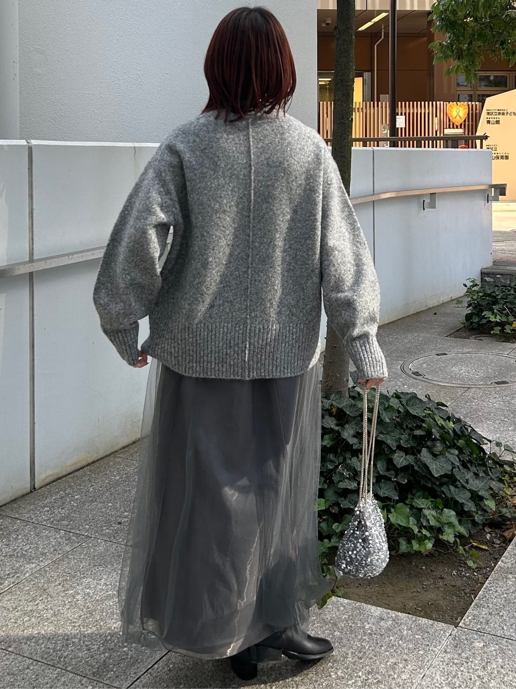 RINAさんの「OPAQUE.CLIP｜ふわふわハイネックニット【洗濯機OK】」を使ったコーディネート