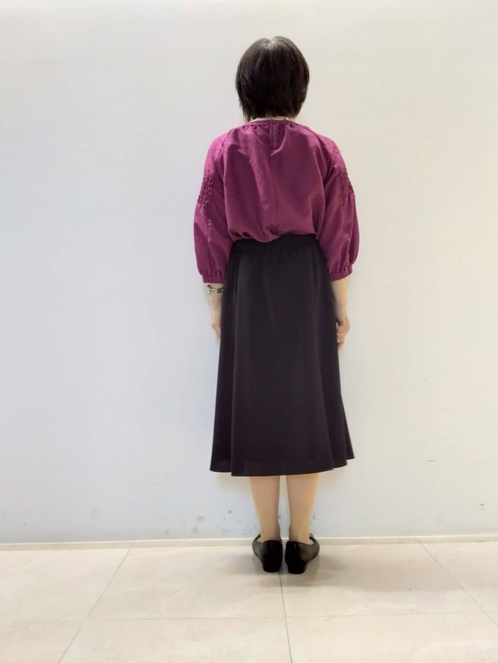 tokuさんの「Reflect｜【至福の履き心地】&rsquo;25秋冬 やみつきフラットパンプス」を使ったコーディネート