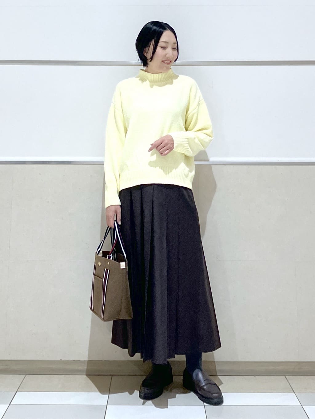eriko さんの「Dessin｜【撥水・2WAY】ミュラーダウンコートミドル丈」を使ったコーディネート