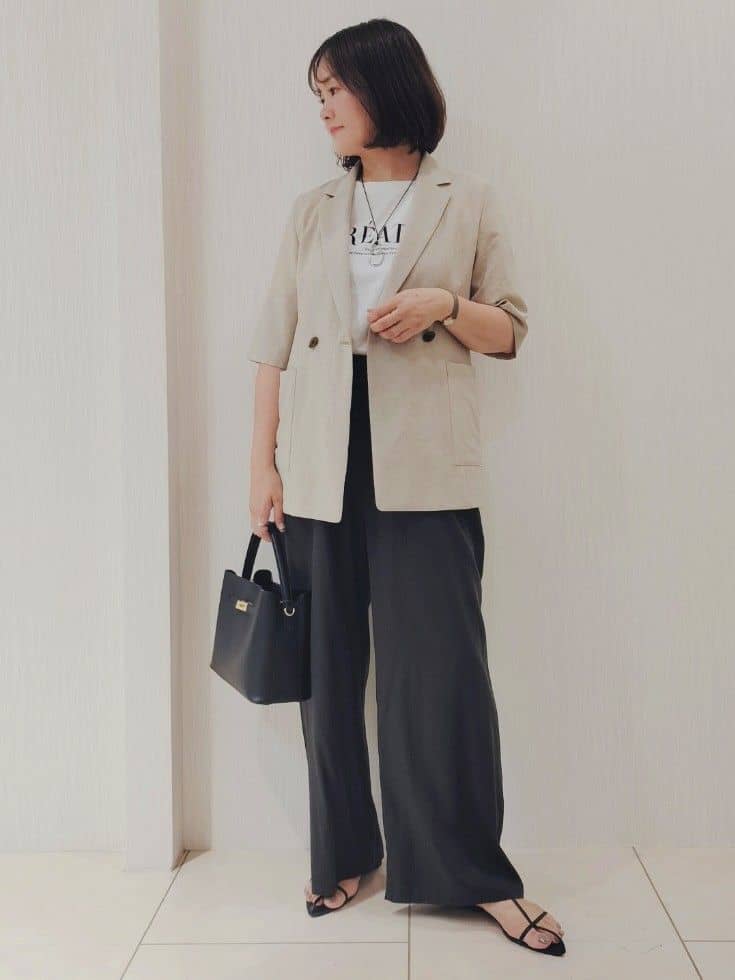 naokoさんの「UNTITLED｜ビッグオーバルネックレス」を使ったコーディネート