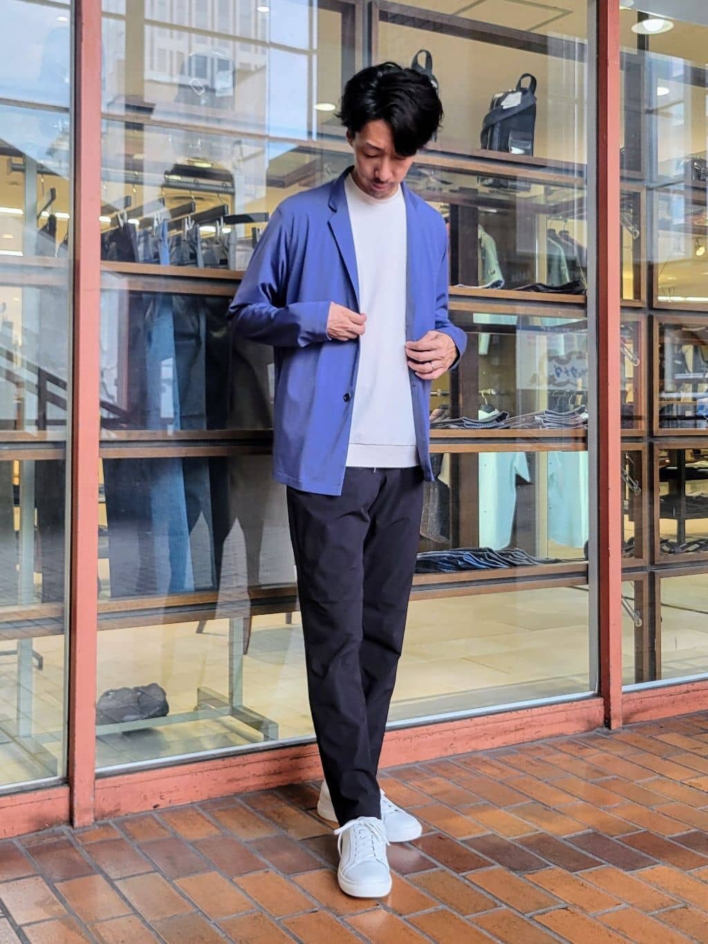piroyaさんの「TAKEO KIKUCHI｜リラックス カーディガン ジャケット」を使ったコーディネート