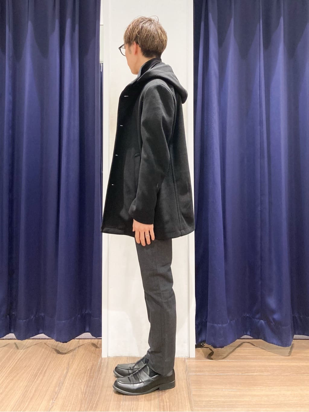 つーじーさんの「THE SHOP TK｜【心地良い、滑らかさ】レイヤード風ケーブル ニットソー 【洗濯機OK】」を使ったコーディネート