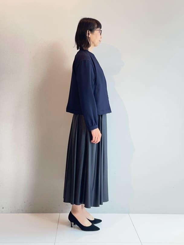 murayamaさんの「INDIVI｜【洗える／UVケア／吸汗速乾】ジョーゼットライトブルゾン」を使ったコーディネート