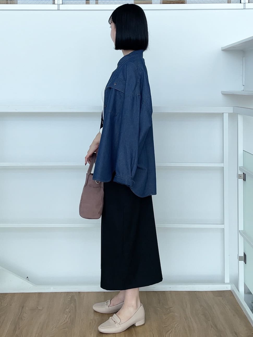 NATSUMIさんの「grove｜【UVカット】ロゴアソートベーシックロンT」を使ったコーディネート