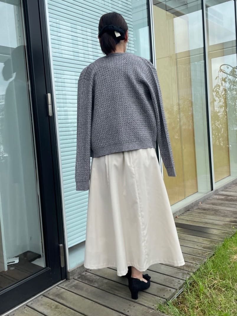 abeさんの「Couture brooch｜カットパイピングリボンパンプス」を使ったコーディネート