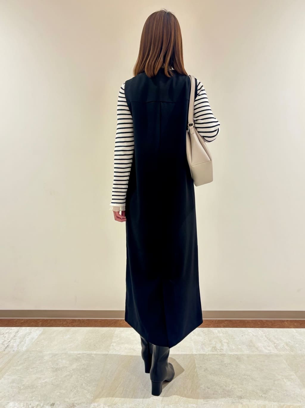 miさんの「grove｜【ウール混】軽やかに羽織れるショートコート」を使ったコーディネート