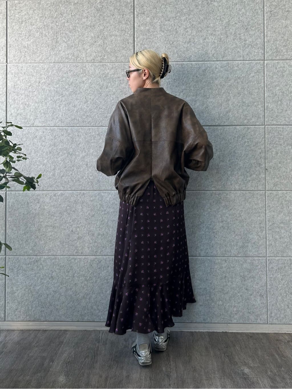 honoka Aさんの「CODE A｜blooming flower wrap skirt」を使ったコーディネート