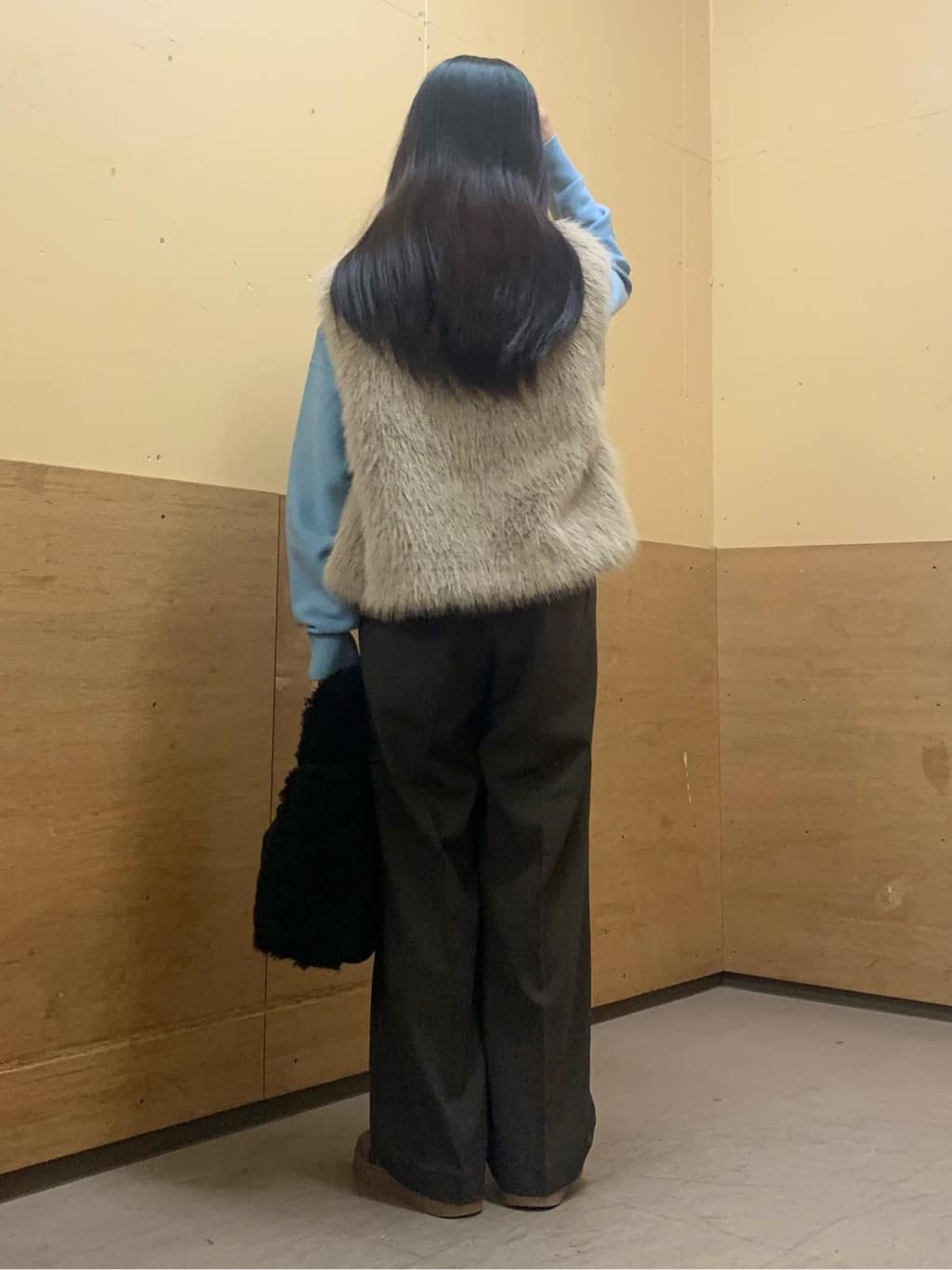 sahoさんの「THE SHOP TK｜【S-XLサイズ/選べる7色】どこから見ても美しい ガーターニット/毛玉になりにくい/洗濯機OK」を使ったコーディネート