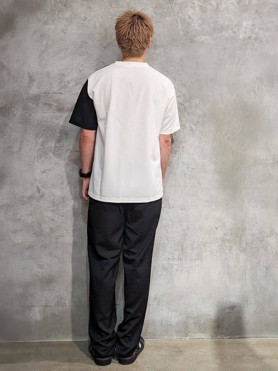 daiさんの「THE SHOP TK｜ツイルブロッキング 半袖Tシャツ 洗濯機OK」を使ったコーディネート