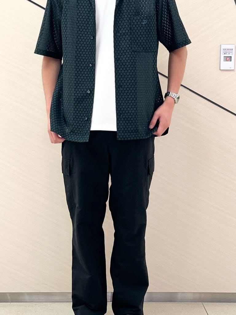 千葉亮太さんの「DRESSTERIOR｜◆プエルトリコシャツ」を使ったコーディネート