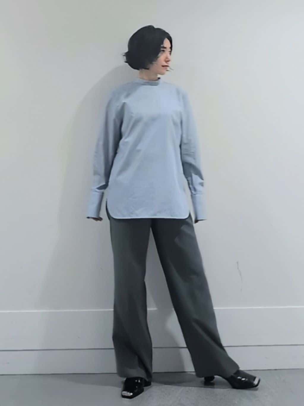 ミズタさんの「UNTITLED｜【軽アウター/ミドル丈】ウールニットコーディガン」を使ったコーディネート