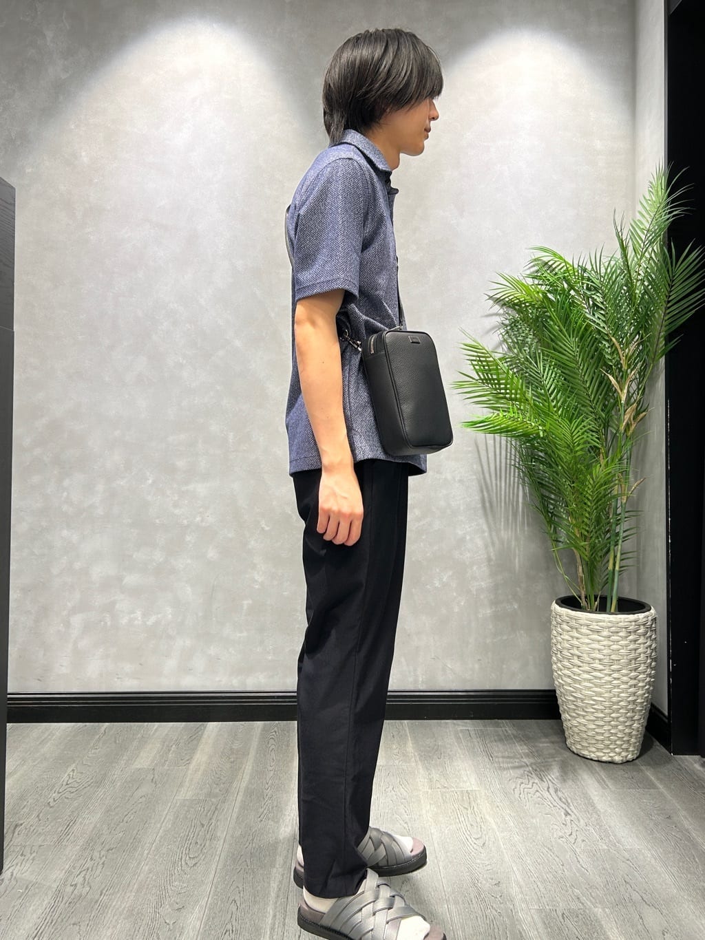 ruiさんの「TAKEO KIKUCHI｜【COOL CITY WEAR】エアートール パンツ /接触冷感・通気性」を使ったコーディネート