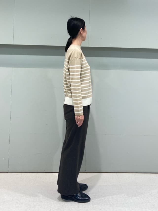 hitomiさんの「UNTITLED｜【洗える】モックネックミラノリブニット」を使ったコーディネート
