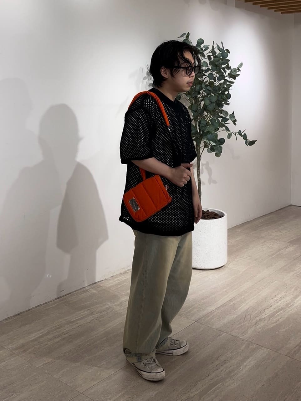 taigaさんの「tk.TAKEO KIKUCHI｜サマーメッシュアンサンブル」を使ったコーディネート