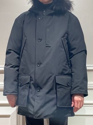橋本さんの「DRESSTERIOR｜◆【干場義雅&times;DRESSTERIOR】 N－3Bダウンコート」を使ったコーディネート