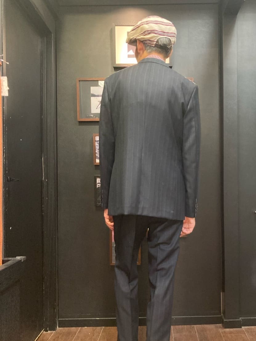 KDDさんの「TAKEO KIKUCHI｜【THE FLAGSHIP】矢絣 ストライプ スーツ」を使ったコーディネート