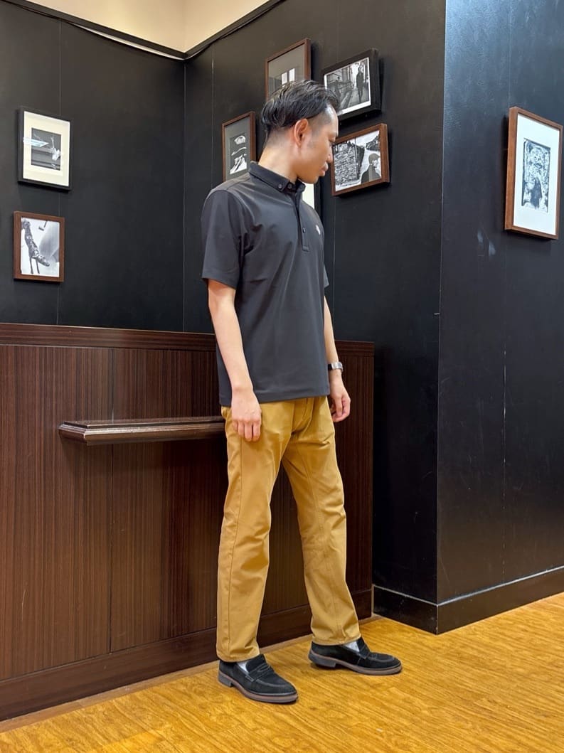 KEIさんの「TAKEO KIKUCHI｜【COOL CITY WEAR】エアートール ポロシャツ /接触冷感・通気性」を使ったコーディネート