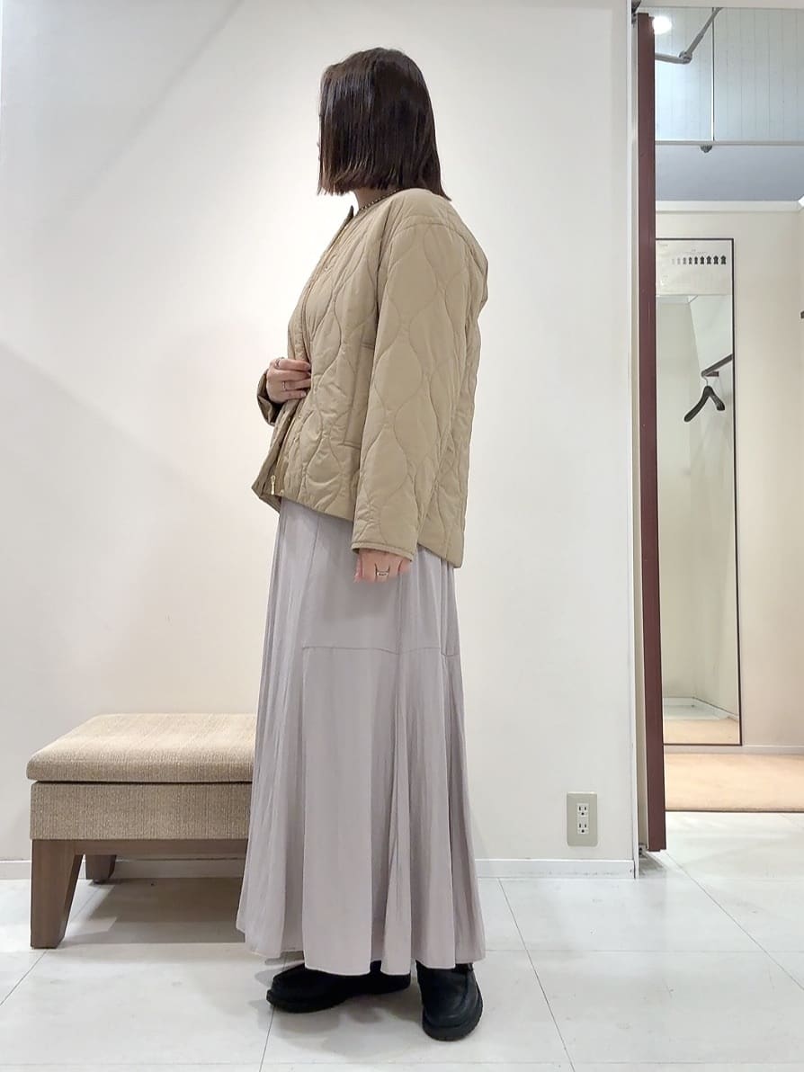 YUIさんの「UNTITLED｜【セットアップ可/ゆったり】ウール混ラメニット」を使ったコーディネート