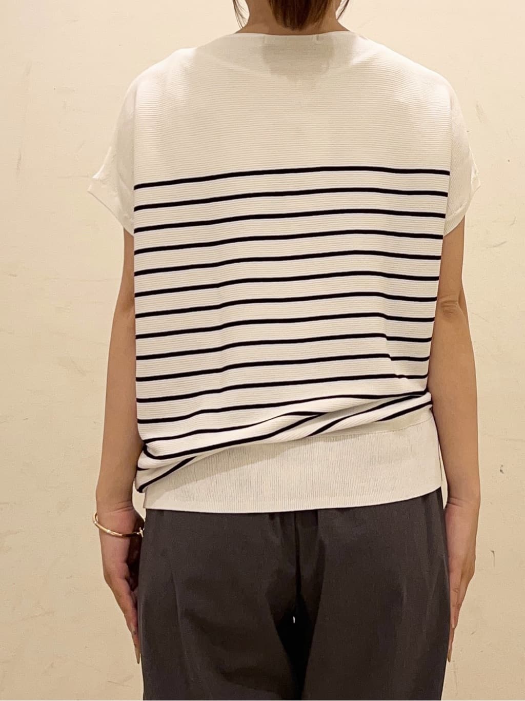 かのさんの「THE SHOP TK｜【6色展開】さらさらフレンチニット【毛玉になりにくい/洗濯機OK】」を使ったコーディネート