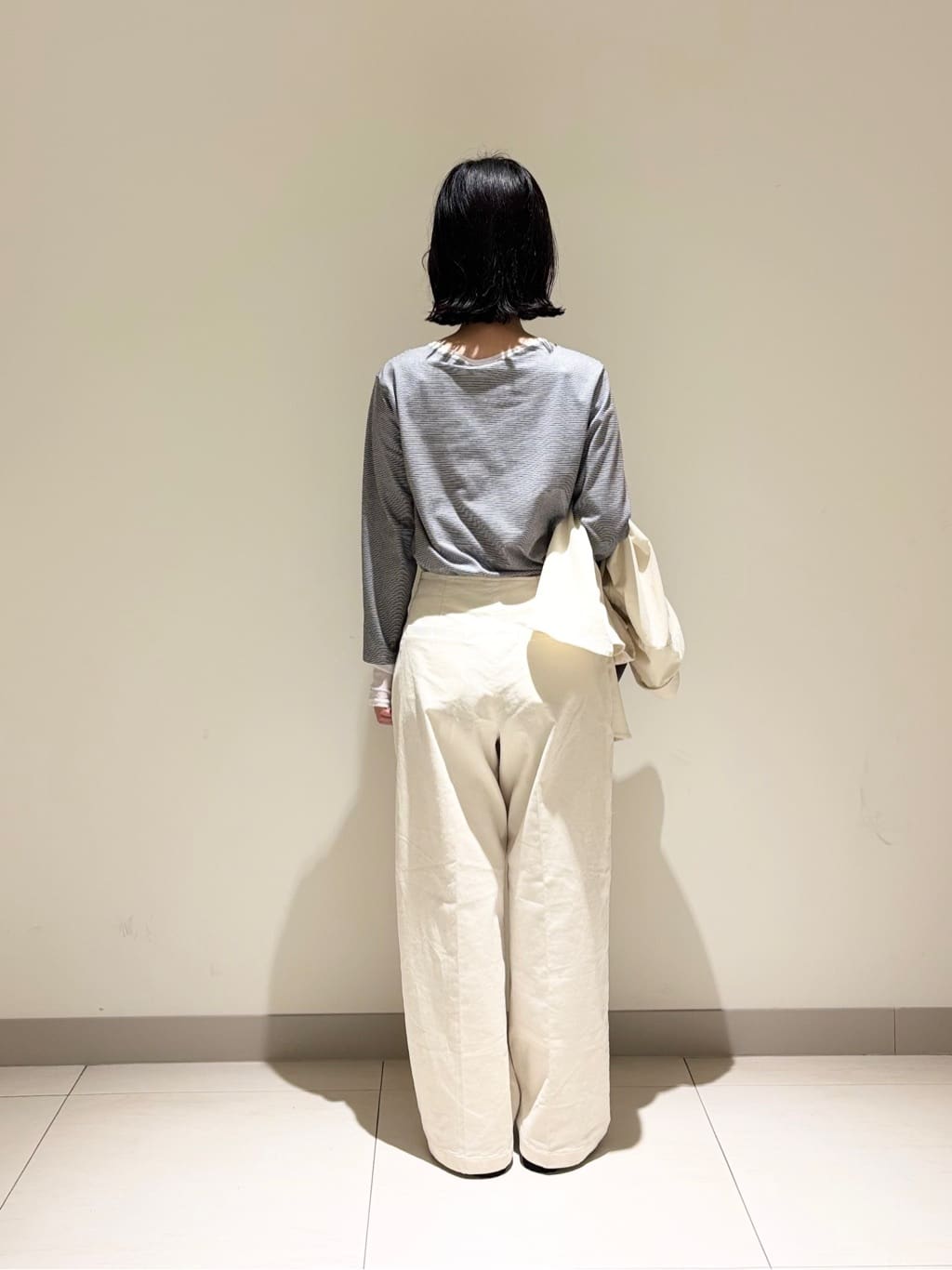 mayuさんの「Dessin｜【セットアップ可・洗える】マリンコーデュロイパンツ」を使ったコーディネート