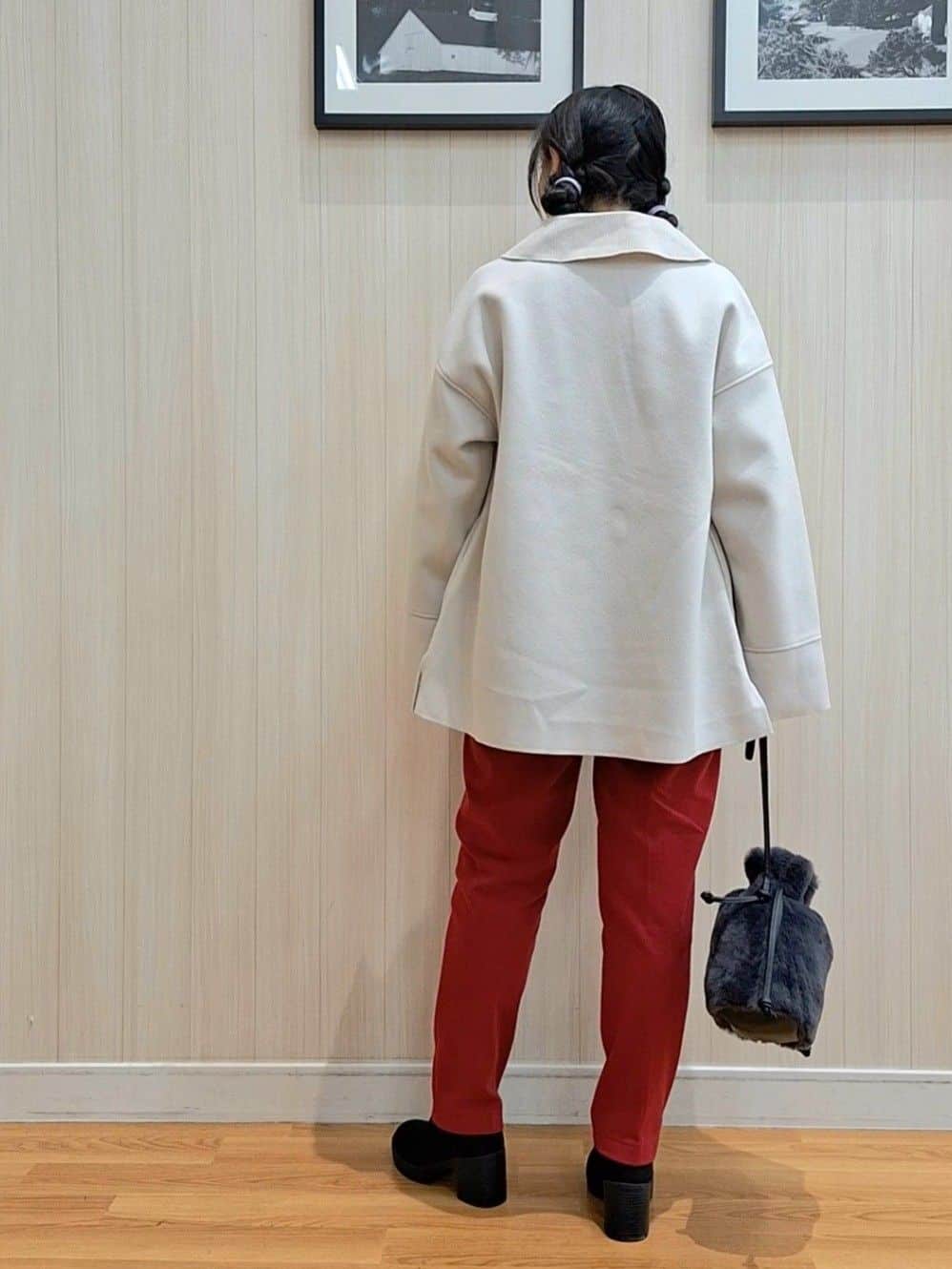 Saoさんの「SHOO･LA･RUE｜裾フリルレイヤードトップス」を使ったコーディネート
