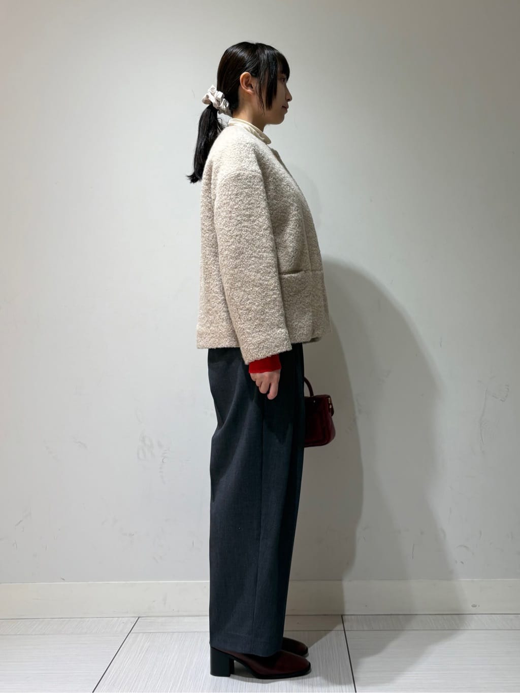 やなぎさんの「DRESSTERIOR｜【シアー素材】シアータートルトップス」を使ったコーディネート