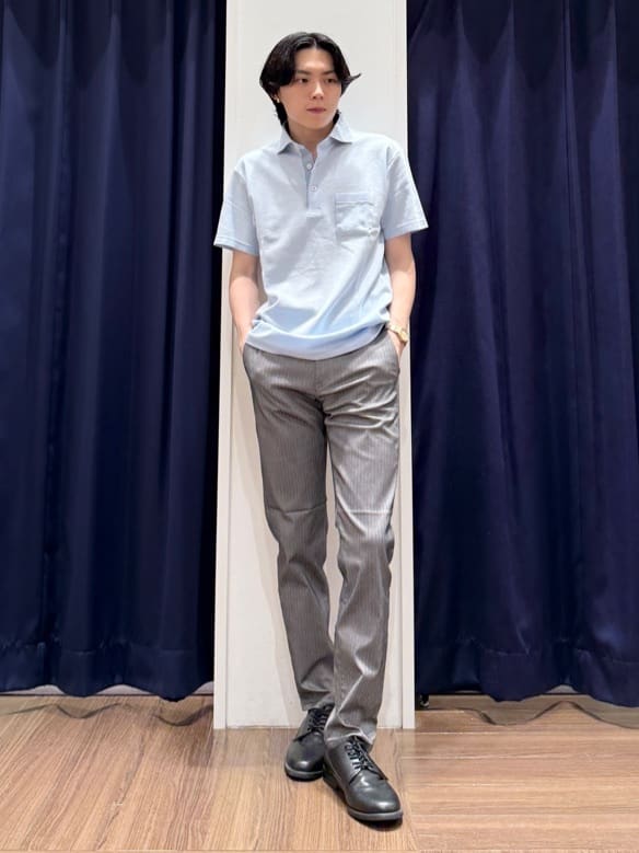 Tightさんの「THE SHOP TK｜◆MADE IN JAPANポロシャツ」を使ったコーディネート