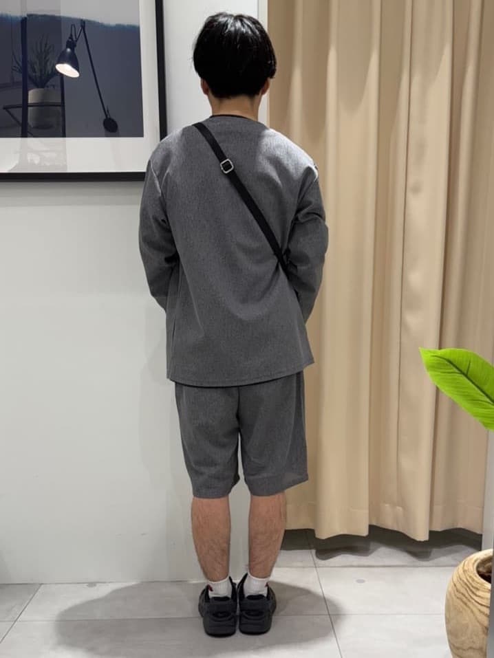 はさんの「THE SHOP TK｜シャリルジャージ カーディガン 洗濯機OK/吸水速乾/イージーケア/セットアップ可」を使ったコーディネート