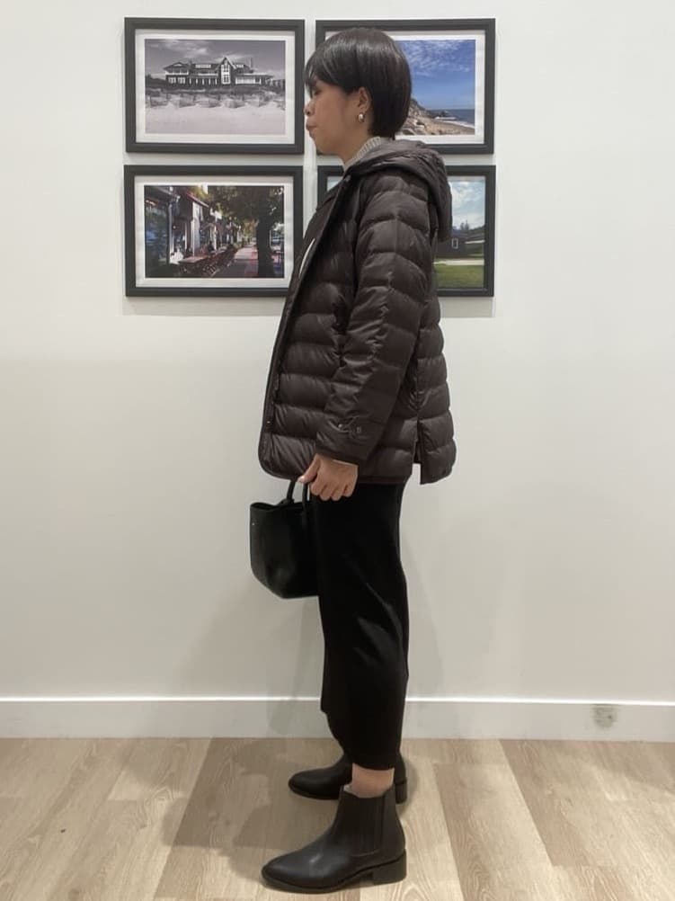 Naoさんの「Dessin｜【洗える】センタータックラインハイネックニット」を使ったコーディネート