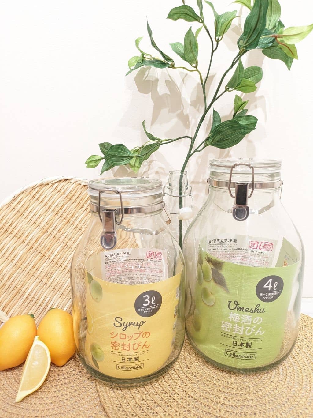 ミズさんの「212 KITCHEN STORE｜◆取っ手密封ビン 3L ＜Cellarmate セラーメイト＞」を使ったコーディネート
