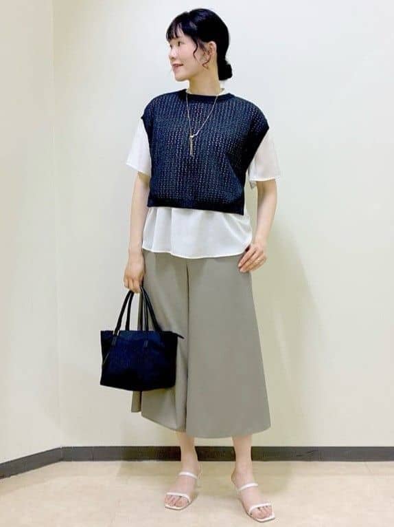  beni_gingerさんの「Reflect｜【選べる5色◎／マシンウォッシュ可】シャーリングデザインブラウス」を使ったコーディネート
