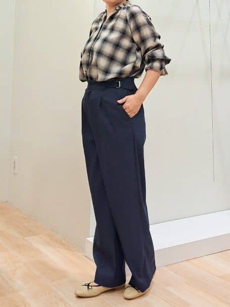 ふるさんの「grove｜最終お値下げ！！【人間工学】つつまれフィットバレエシューズ （抗菌防臭加工裏地使用）」を使ったコーディネート