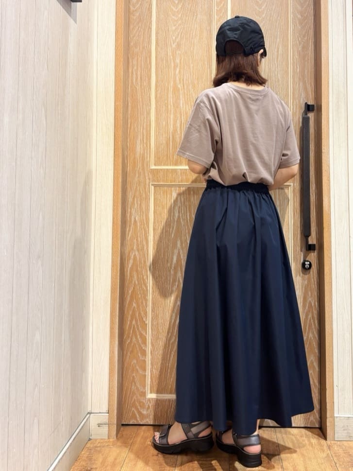 meiさんの「SHOO･LA･RUE｜【S-LL/ひんやり/UV】選べる6柄でそれぞれ欲しくなる プリントTシャツ」を使ったコーディネート