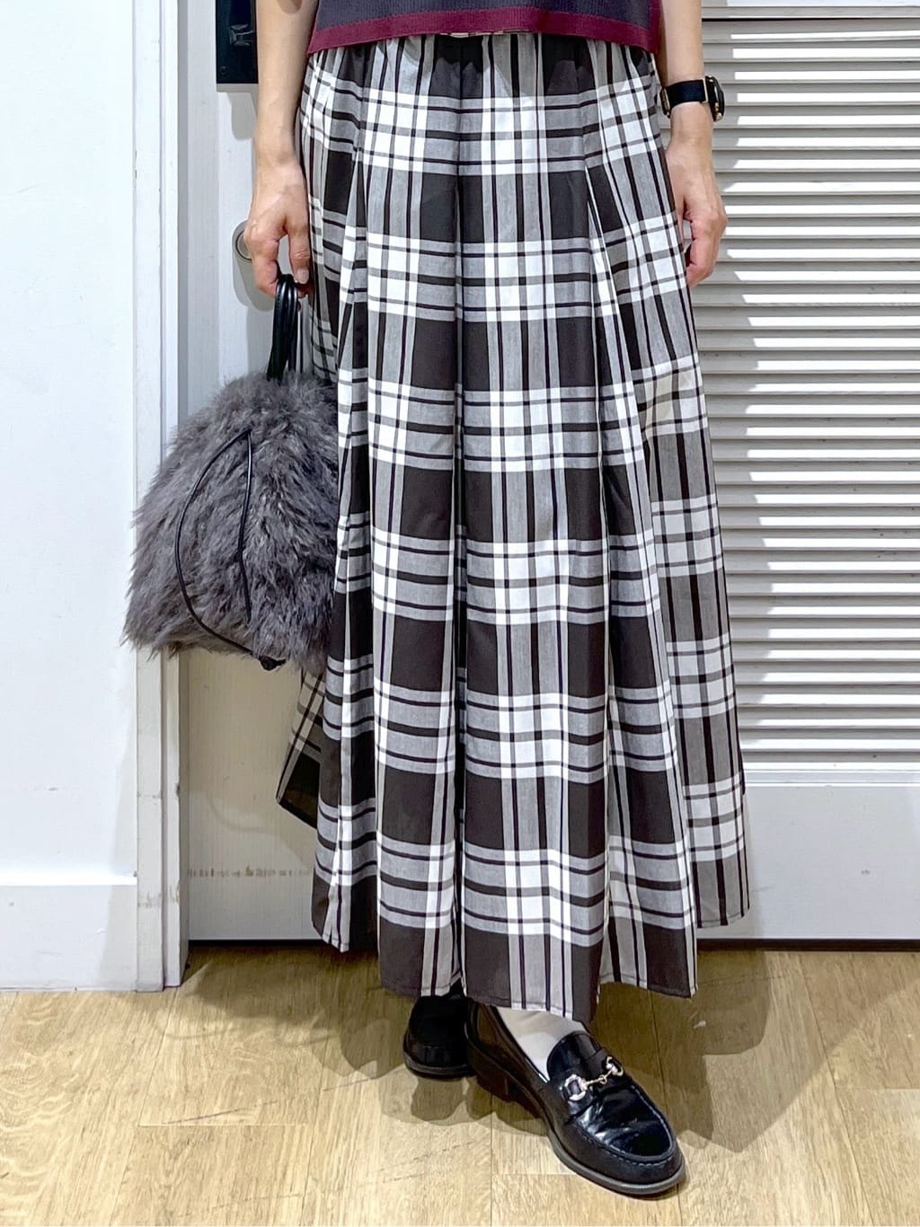 Miyazakiさんの「Dessin｜【洗える】バイカラーショート丈ニット」を使ったコーディネート
