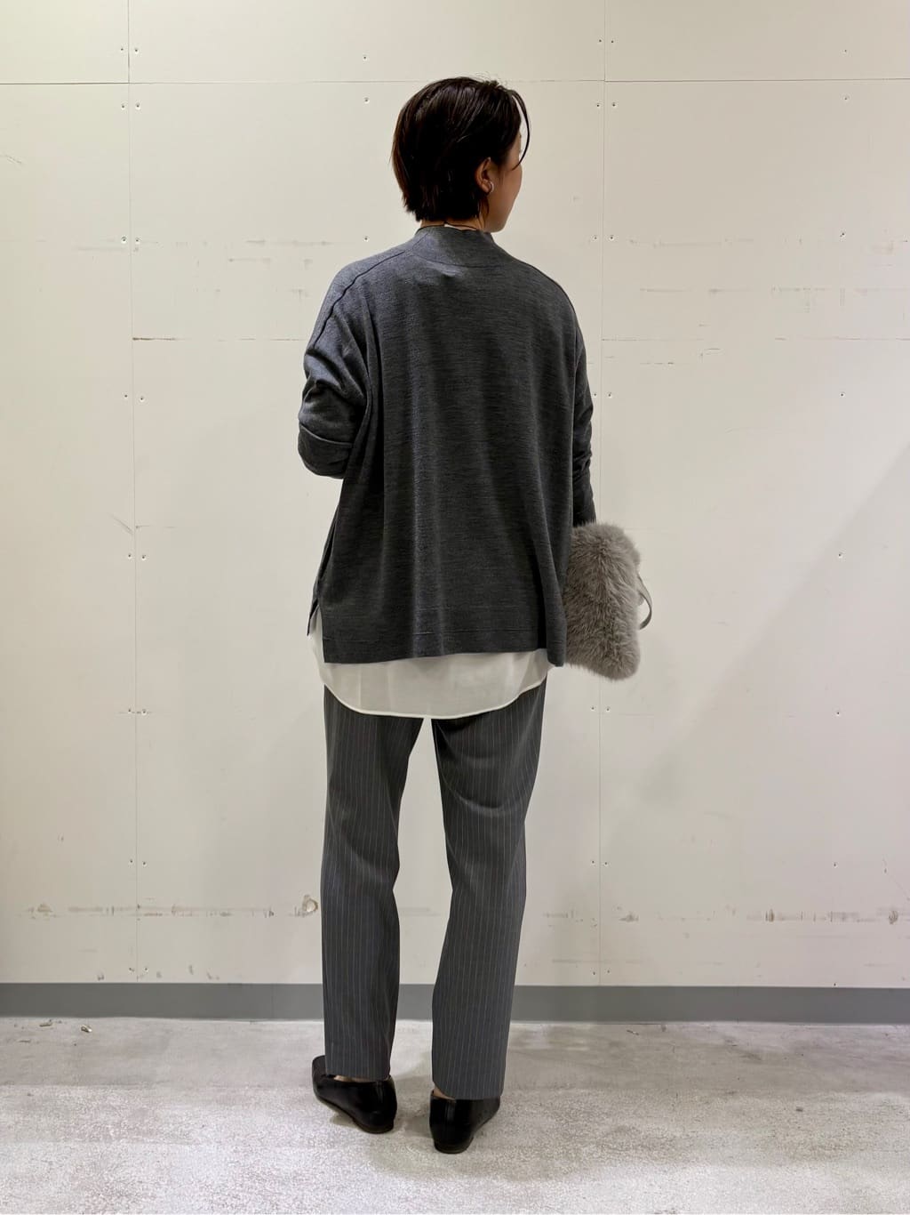 yuriさんの「INDIVI｜【洗える／裏起毛】ストレッチウォームパンツ」を使ったコーディネート