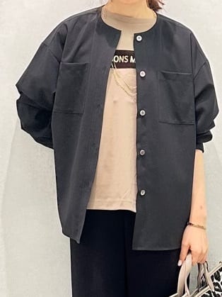 Miwaさんの「UNTITLED｜【吸水速乾/ウエストゴム】バックサテン ジョグパンツ」を使ったコーディネート