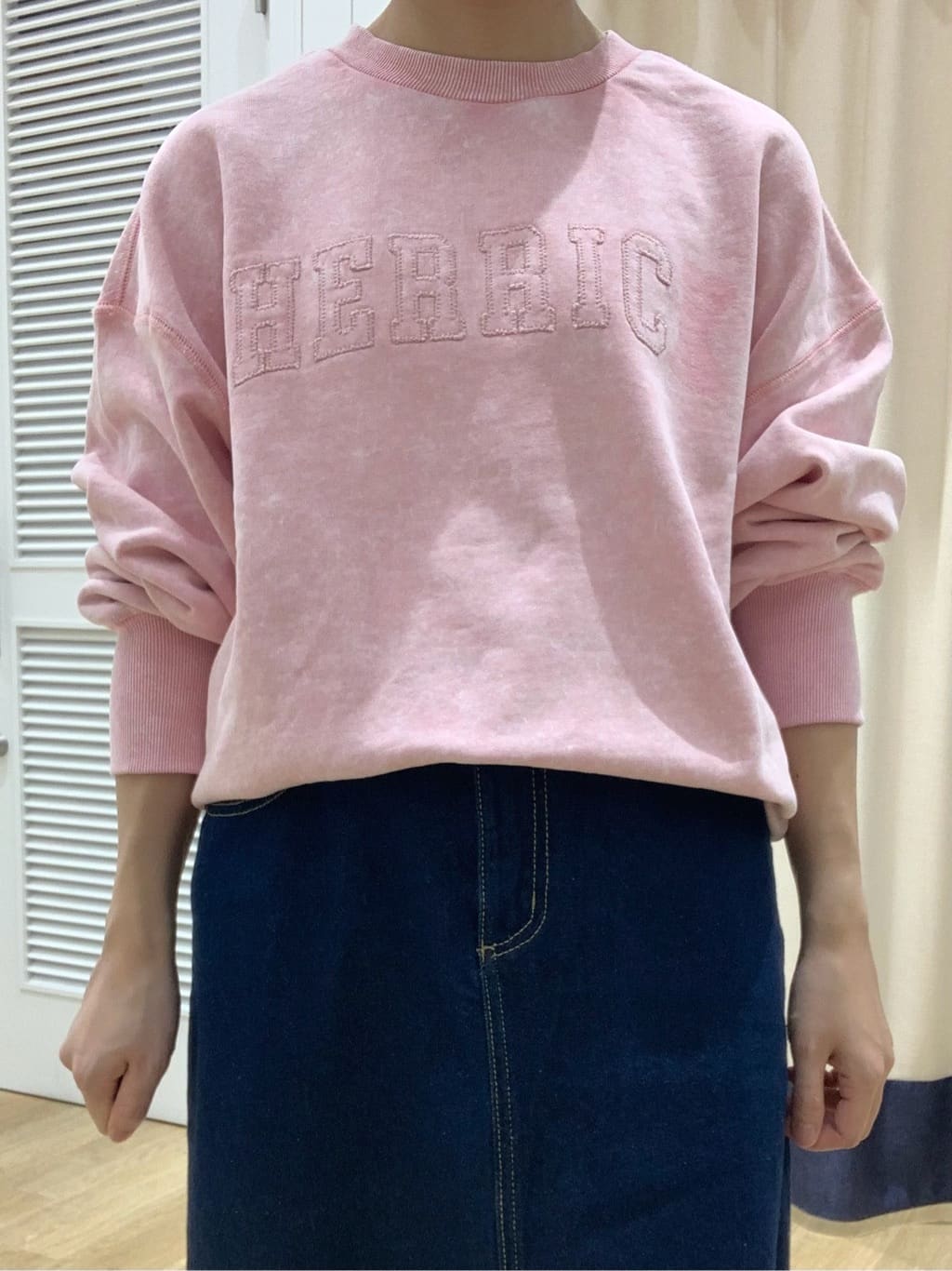 IMARIさんの「Dessin｜【2WAY・洗える】デニムジャンパースカート」を使ったコーディネート