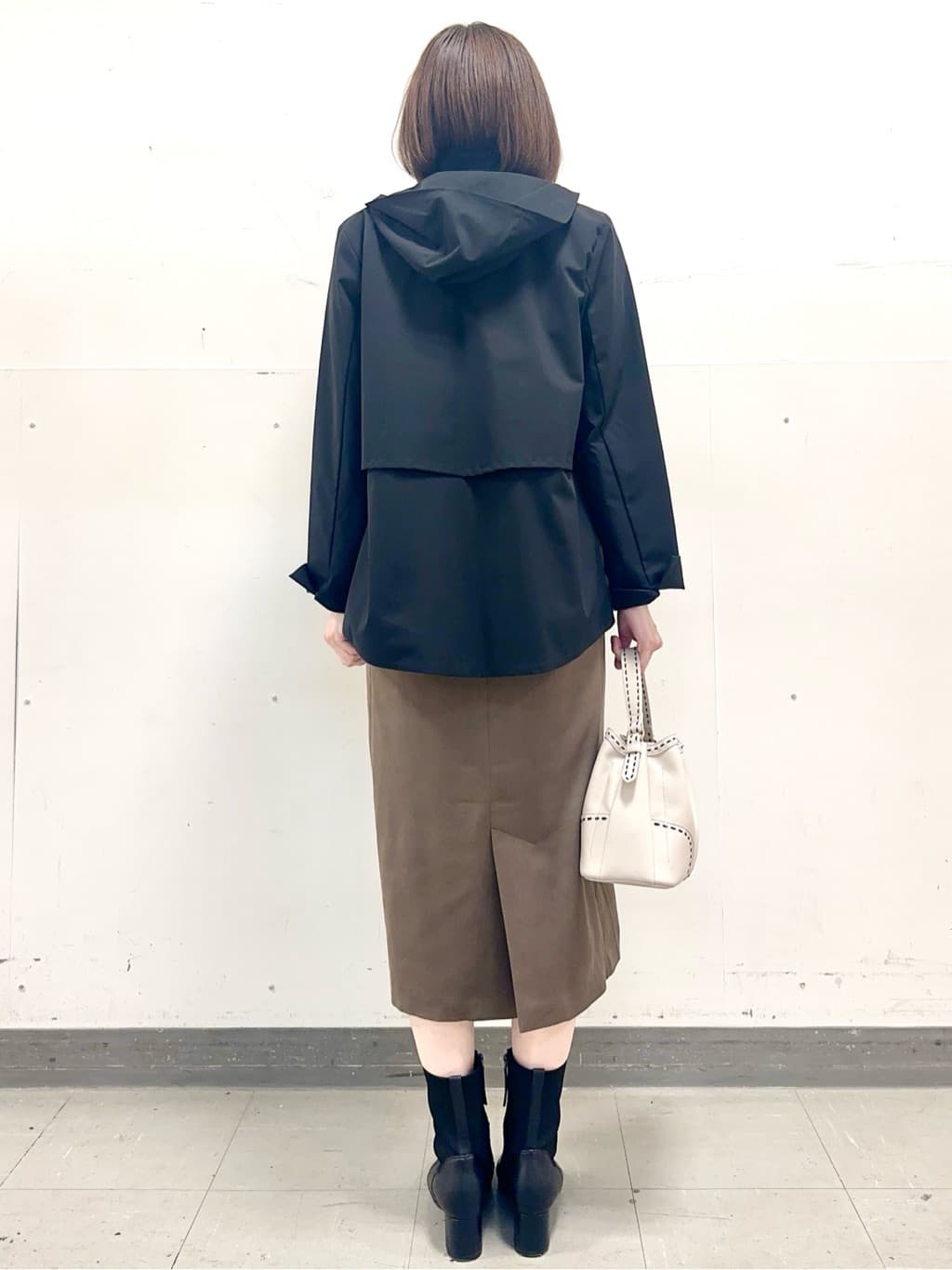 イト子さんの「Reflect｜【すっきり見え／フード取り外し可／通勤におすすめ◎】ライティアウター」を使ったコーディネート