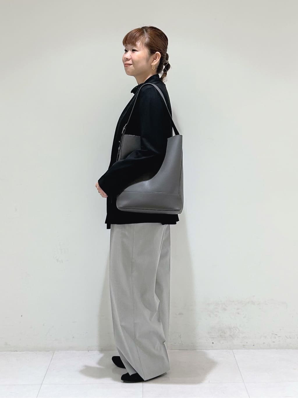 tsuyuさんの「INDIVI｜【軽く羽織れる！】ダブルジャケット」を使ったコーディネート