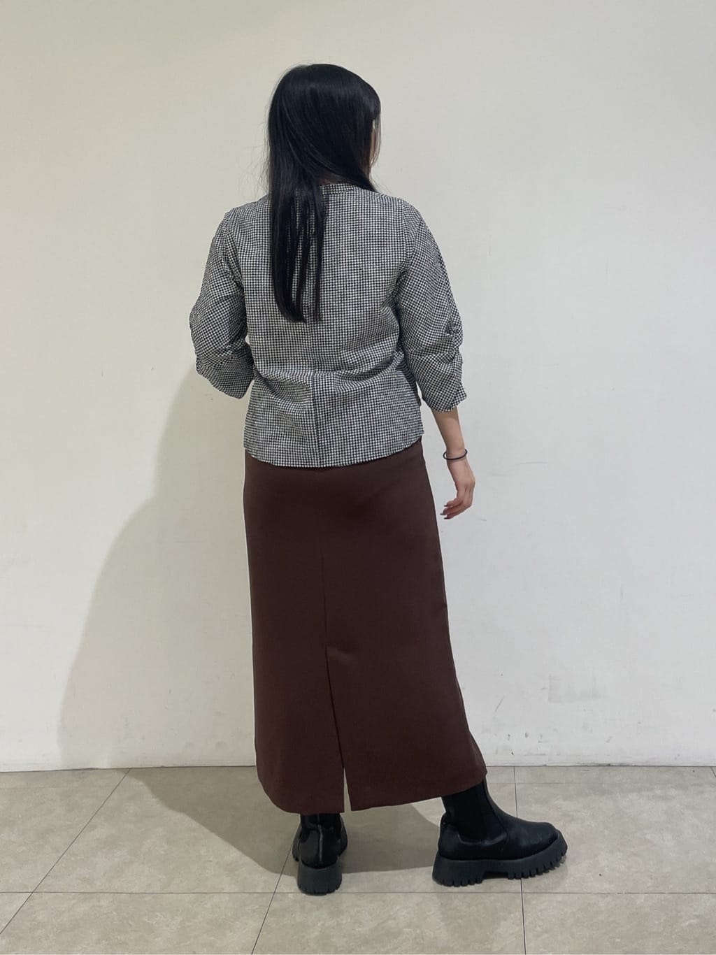 emikaさんの「INDIVI｜【UVケア／吸汗速乾】スリーブデザインブラウス」を使ったコーディネート