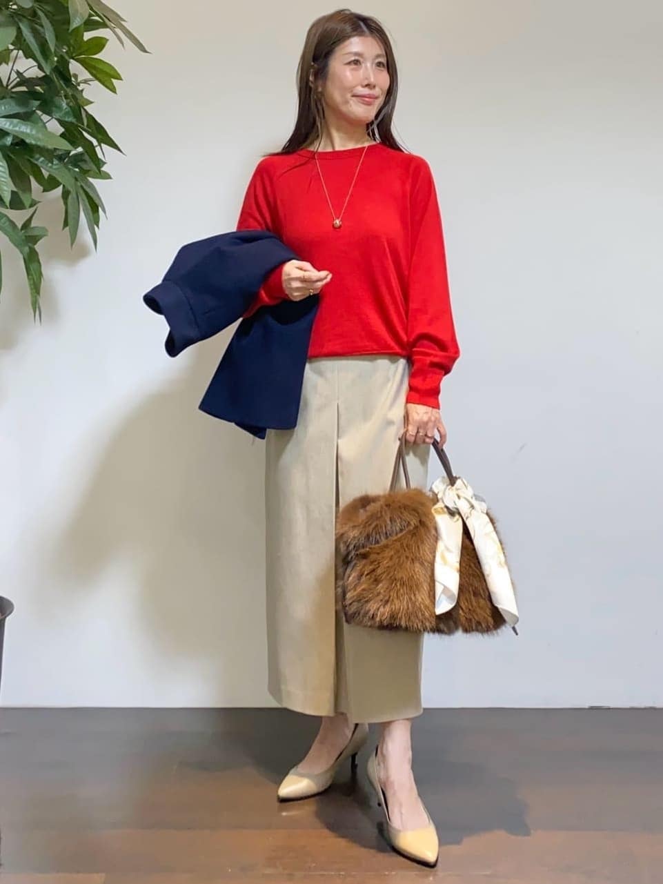 tomoさんの「UNTITLED｜【着回しが効く／オンオフアウター】ウールショートコート」を使ったコーディネート