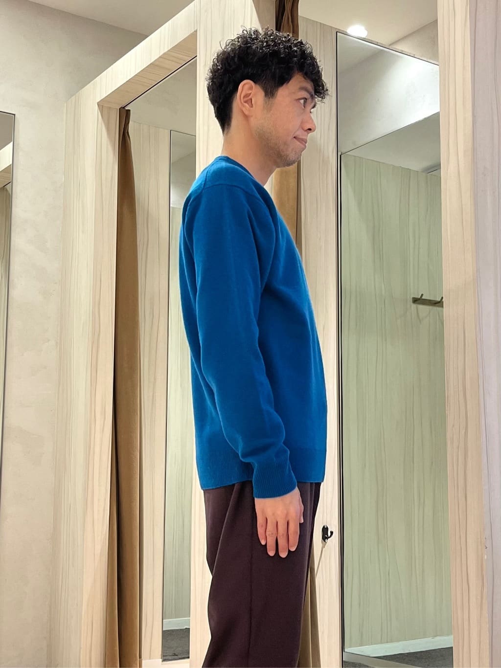 URAさんの「TAKEO KIKUCHI｜カラーコンビ ダウンブルゾン」を使ったコーディネート