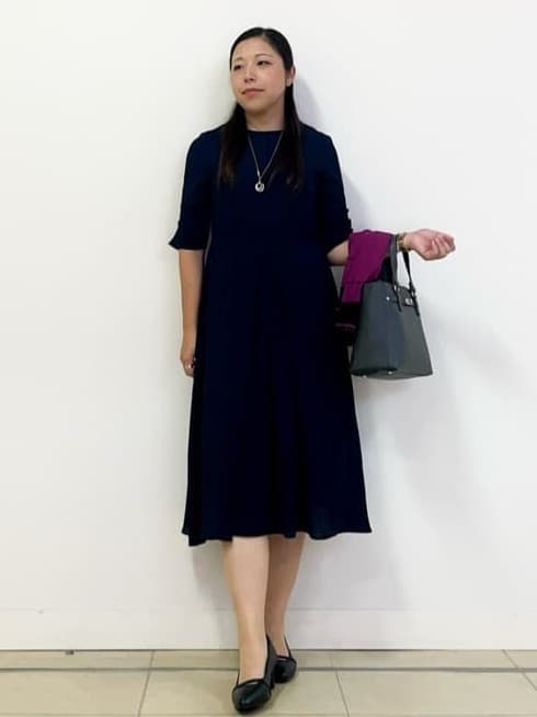 chisaさんの「Reflect｜【WEB先行カラーあり／手洗い可／アンサンブル可】バイカラーカーディガン」を使ったコーディネート